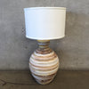 Mid Century Earth Tone Table Lamp