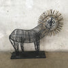 Large Modern Lion Sculpture