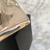 Mid Century Modern Chrome / Black Sculptural Form Laurel Lamp