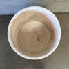 Vintage White Gainey Garden Pot