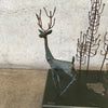 Vintage Curtis Jere Forest Scene Sculpture
