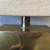 Brass & Acrylic Table Lamp with Shade