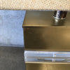 Brass & Acrylic Table Lamp with Shade