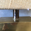 Brass & Acrylic Table Lamp with Shade