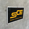 Vintage Porcelain 1960s Southern California Edison Co. Sign