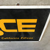 Vintage Porcelain 1960s Southern California Edison Co. Sign