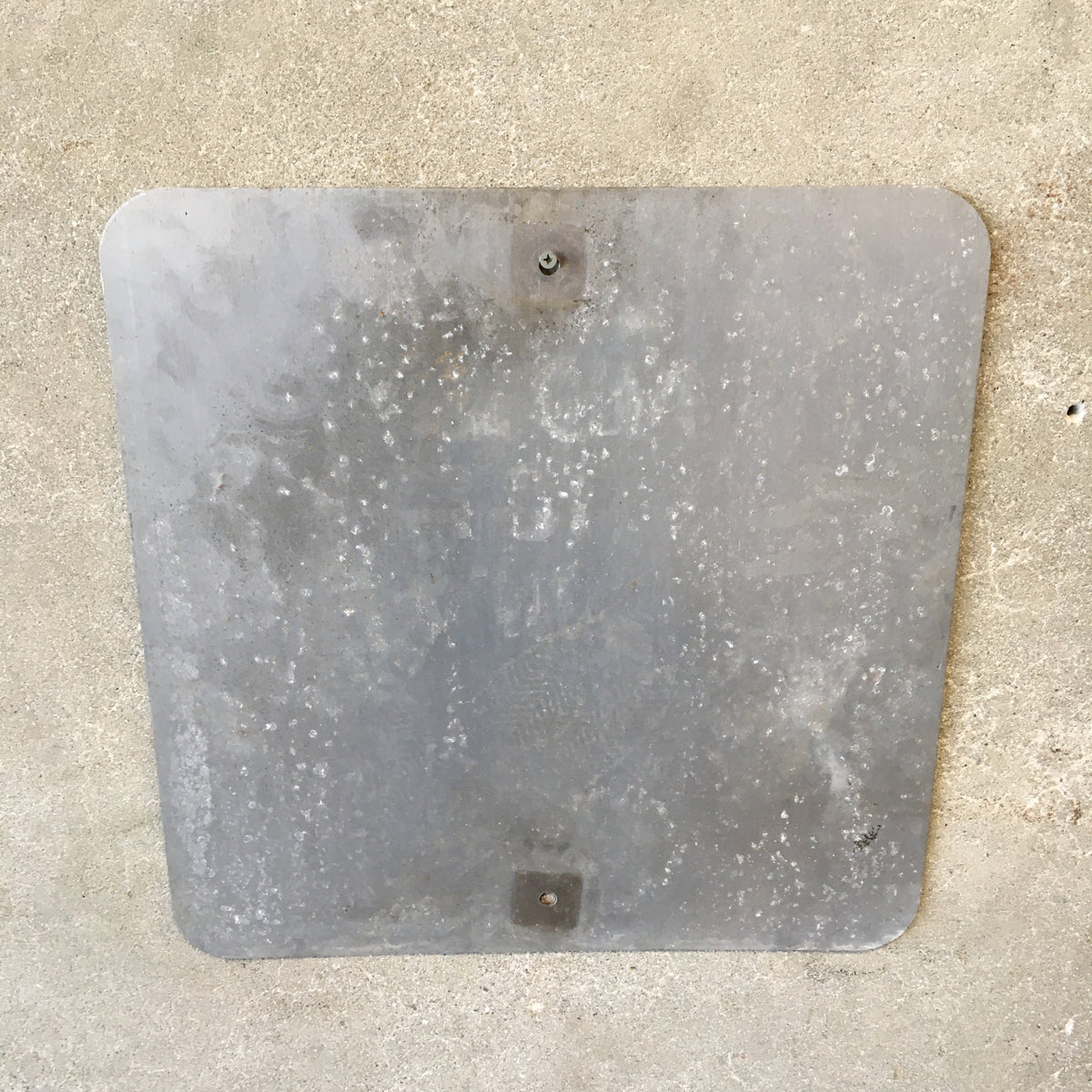 No Pedestrian Sign