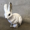 Vintage Three Piece Cement Rabbit Family