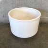 Mid Century Modern White Gainey Style Garden Pot