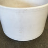Mid Century Modern White Gainey Style Garden Pot