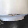Mid Century Modern White Gainey Style Garden Pot
