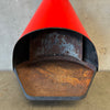 Vintage Mid Century Red Majestic "Firehood" Fireplace