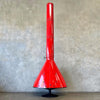 Vintage Mid Century Red Majestic "Firehood" Fireplace
