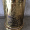 Hollywood Regency Brass Table Lamp