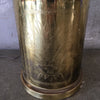 Hollywood Regency Brass Table Lamp