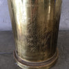 Hollywood Regency Brass Table Lamp