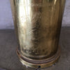 Hollywood Regency Brass Table Lamp