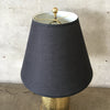 Hollywood Regency Brass Table Lamp