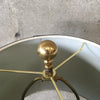 Hollywood Regency Brass Table Lamp