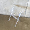 Vintage Acrylic Folding T.V. Tray
