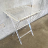 Vintage Acrylic Folding T.V. Tray