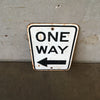 Vintage Metal "ONE WAY" Sign