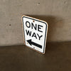 Vintage Metal "ONE WAY" Sign