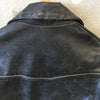 Vintage Leather Motorcycle Police Jacket w/ Talon & Serval Zippers