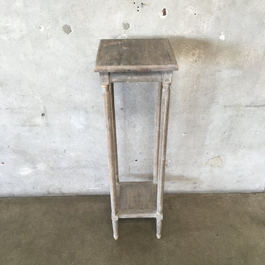 Tall Painted Pedestal