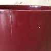 Burgundy Gainey Style Planter
