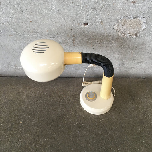 Vintage 1970's Cobra Desk Lamp w/ Dimmer