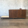 Mid Century Modular Credenza by Renzo Rutili for Albright Zimmerman