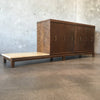Mid Century Modular Credenza by Renzo Rutili for Albright Zimmerman