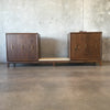 Mid Century Modular Credenza by Renzo Rutili for Albright Zimmerman