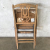 Vintage Stakmore Folding Table & Chairs
