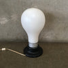 Large Pop Art Light Bulb Table Lamp
