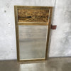 1970's Bernhard Rohne Acid Etched Art Mirror for Mastercraft