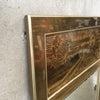 1970's Bernhard Rohne Acid Etched Art Mirror for Mastercraft