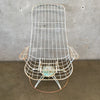 Mid Century Modern High Back Swivel Chair