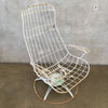 Mid Century Modern High Back Swivel Chair