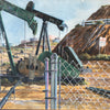 Alan Sanborn "Signal Hill"  Watercolor