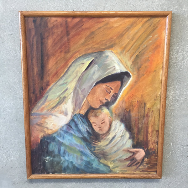 Madonna & Child Painting