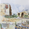 Watercolor Painting of Italy by Stoilov 2000