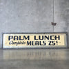 Vintage Palm Lunch Sign