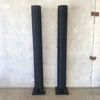 Large Vintage Column Speakers with Bass