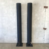 Large Vintage Column Speakers with Bass