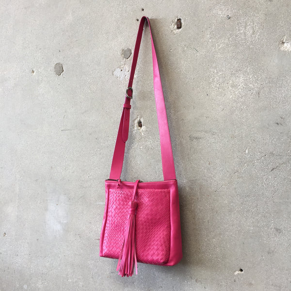 Hot Pink Leather Handbag – Texas Twisted Boutique