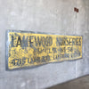Lakewood Metal Nursery Sign