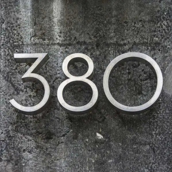 All About Mid-Century Modern House Numbers