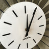 Seth Thomas Lucite Starburst Clock